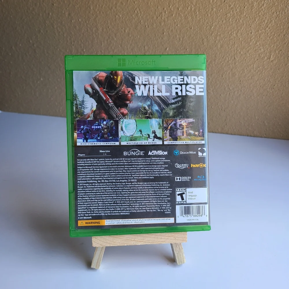 DESTINY 2 game for the Microsoft XBOX ONE Console